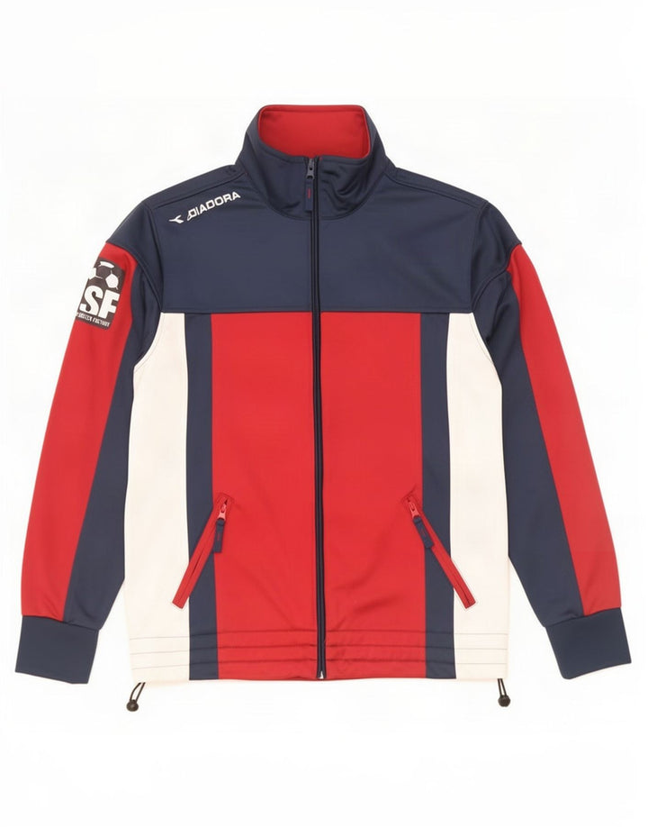 Diadora Veste de survêtement pour homme Small Multicolore Colourblock Polyester