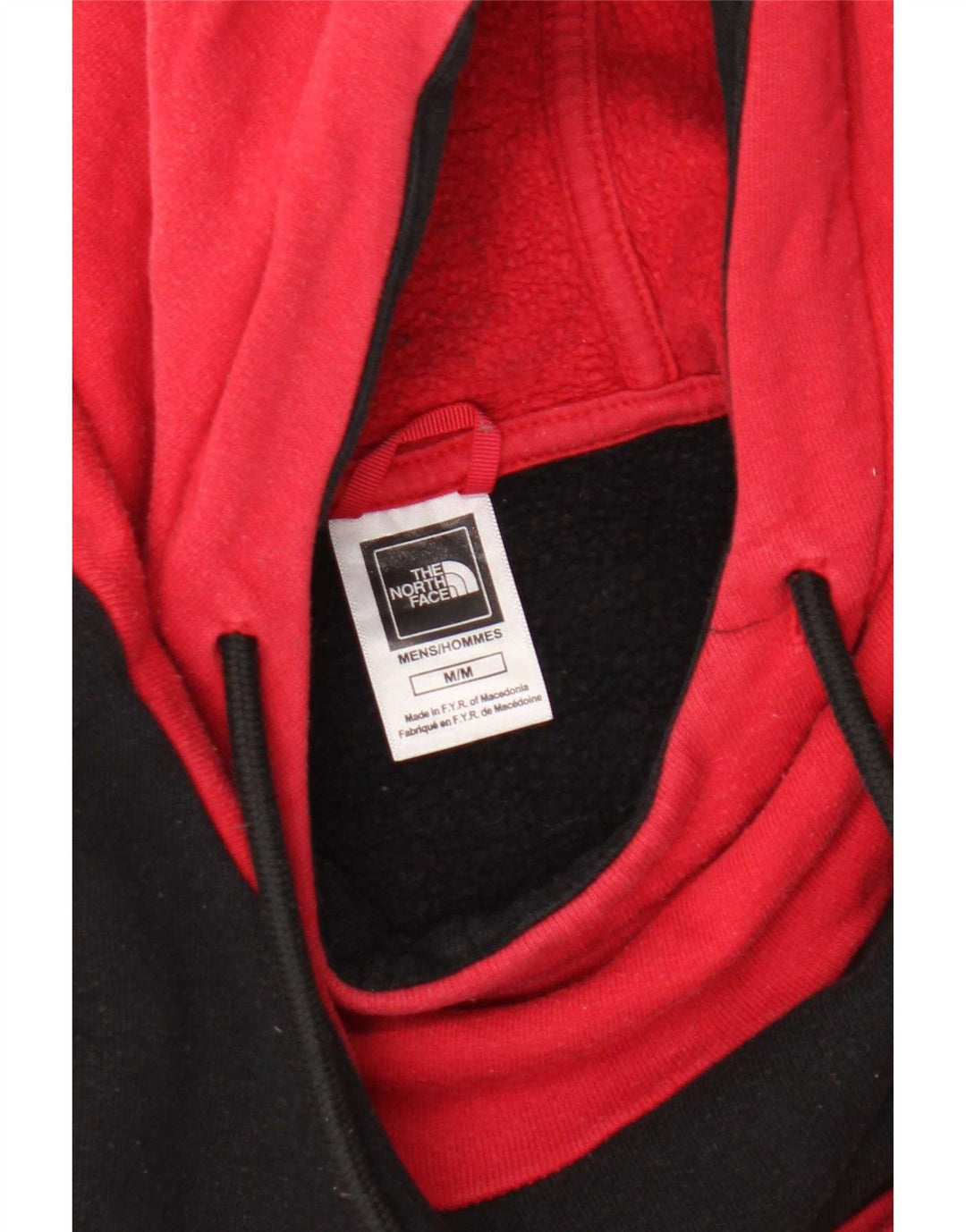 The North Face Pull à capuche pour homme Rouge moyen Colourblock