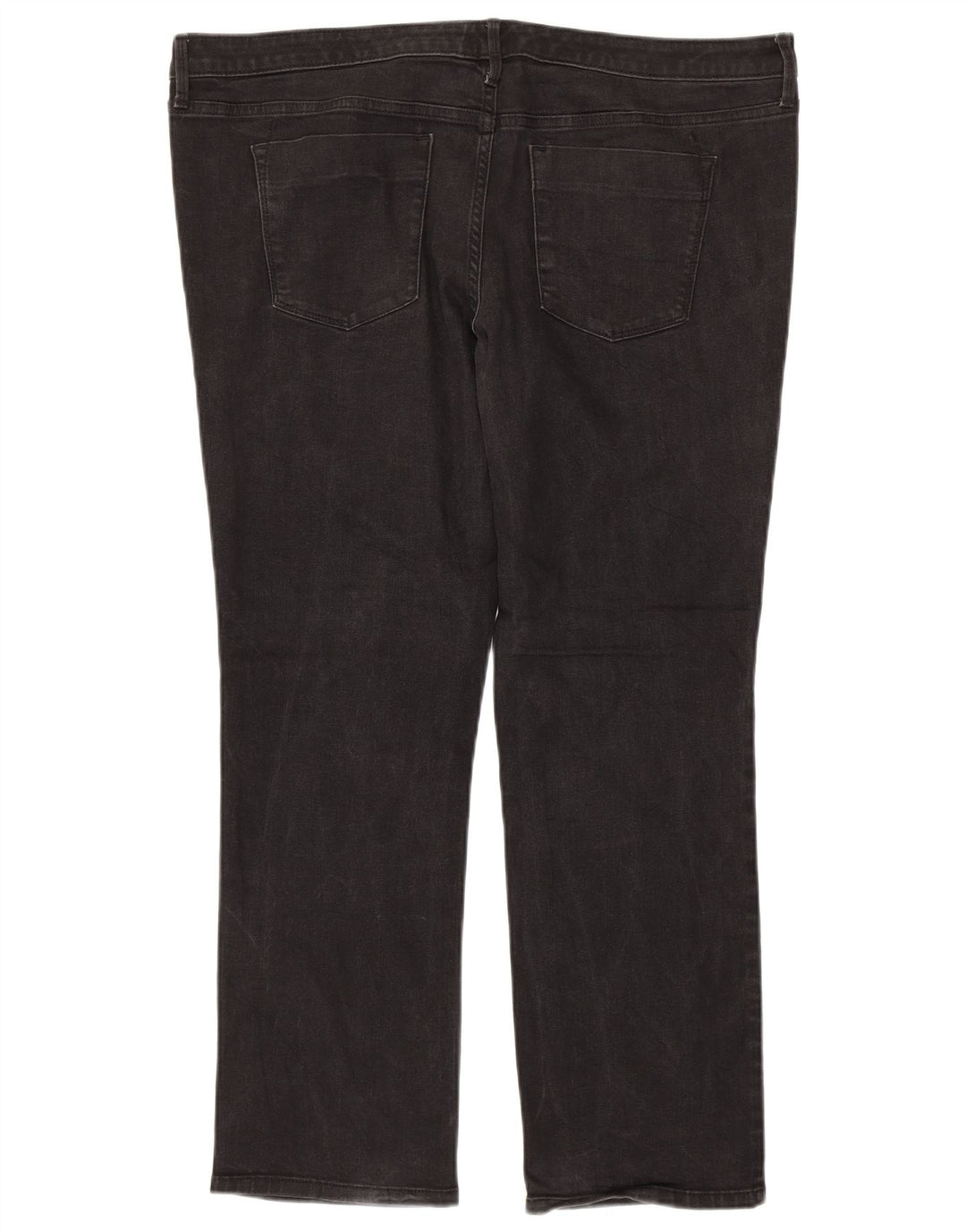 Mossimo Jean droit Super Strech taille moyenne pour femme US 18 2XL W40 L29 Gris