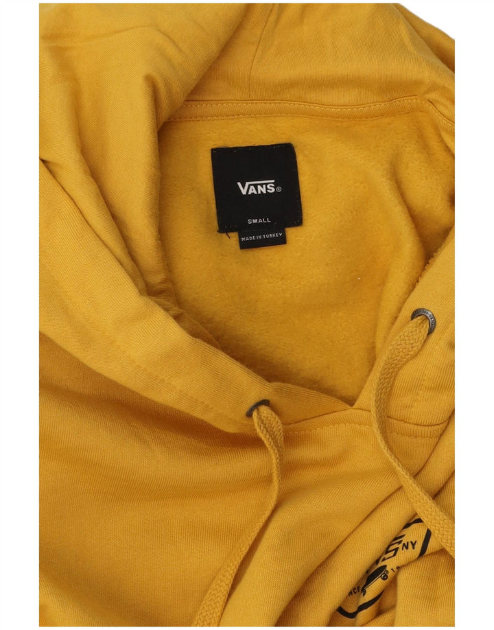 Vans Pull à capuche graphique homme petit jaune