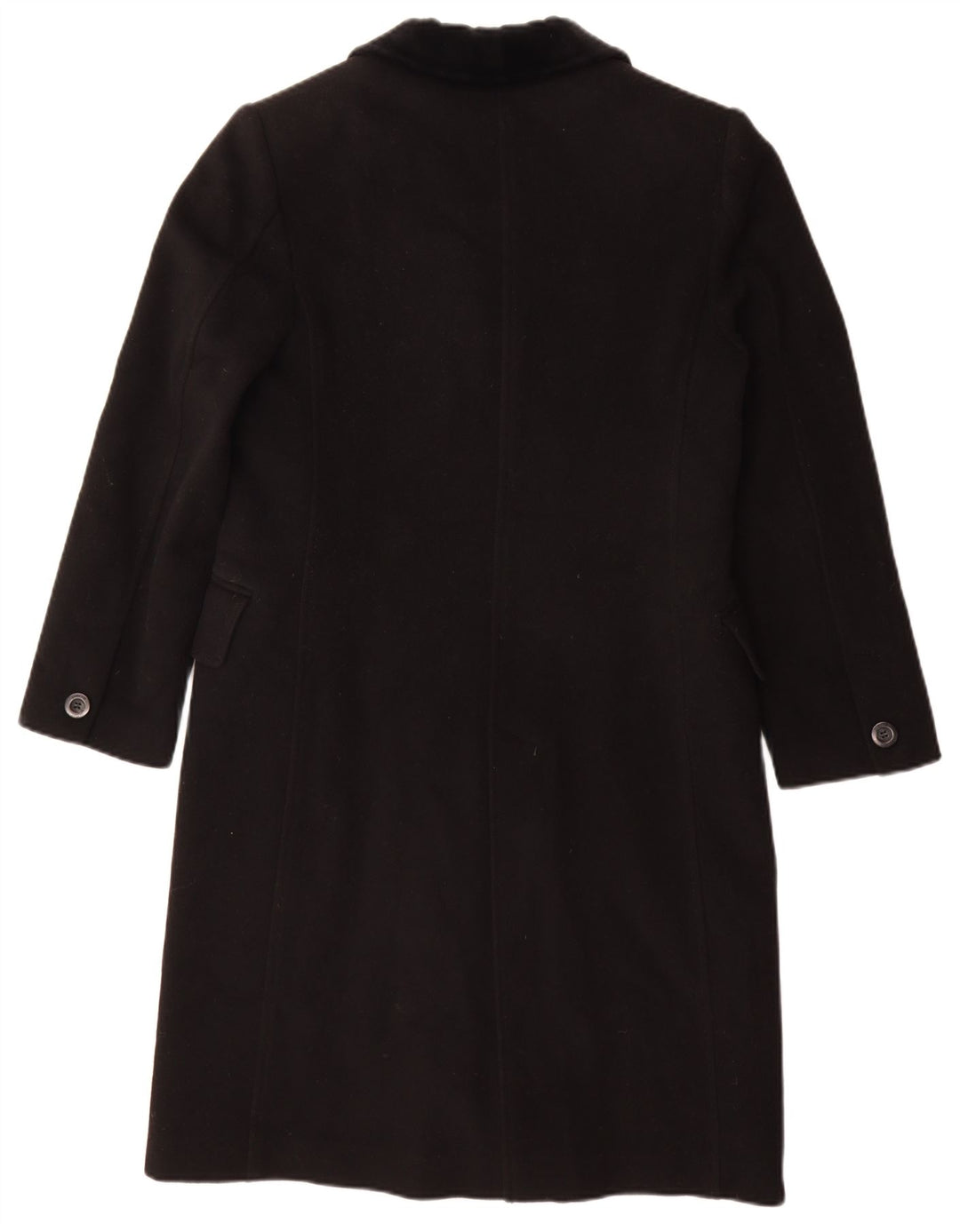 Pierre Cardin Manteau Femme EU 38 Moyen Noir Laine Classique