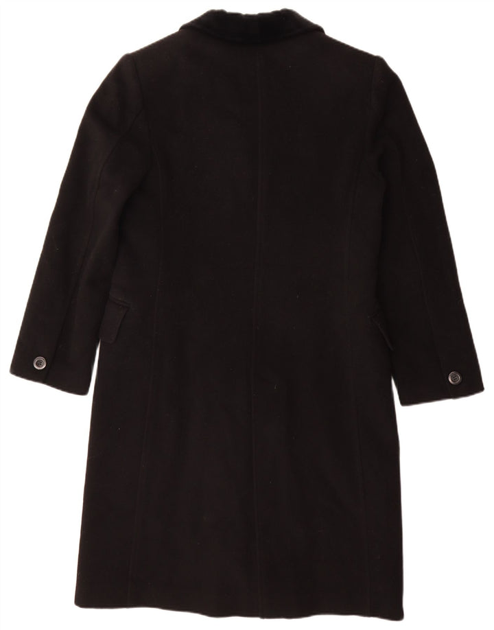 Pierre Cardin Manteau Femme EU 38 Moyen Noir Laine Classique