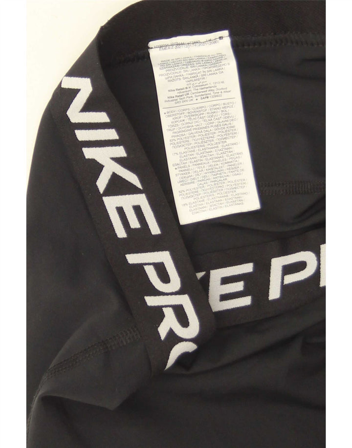Nike Legging graphique pour femme UK 14 Large Noir Polyester