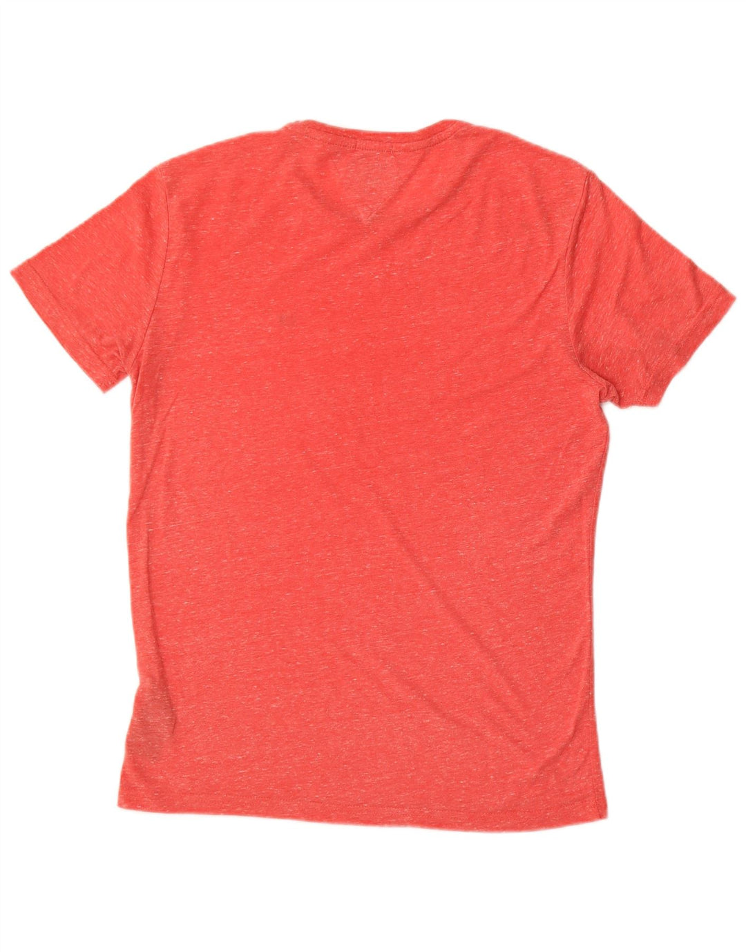 Tommy Hilfiger T-Shirt Homme Rouge Moyen Moucheté Polyester