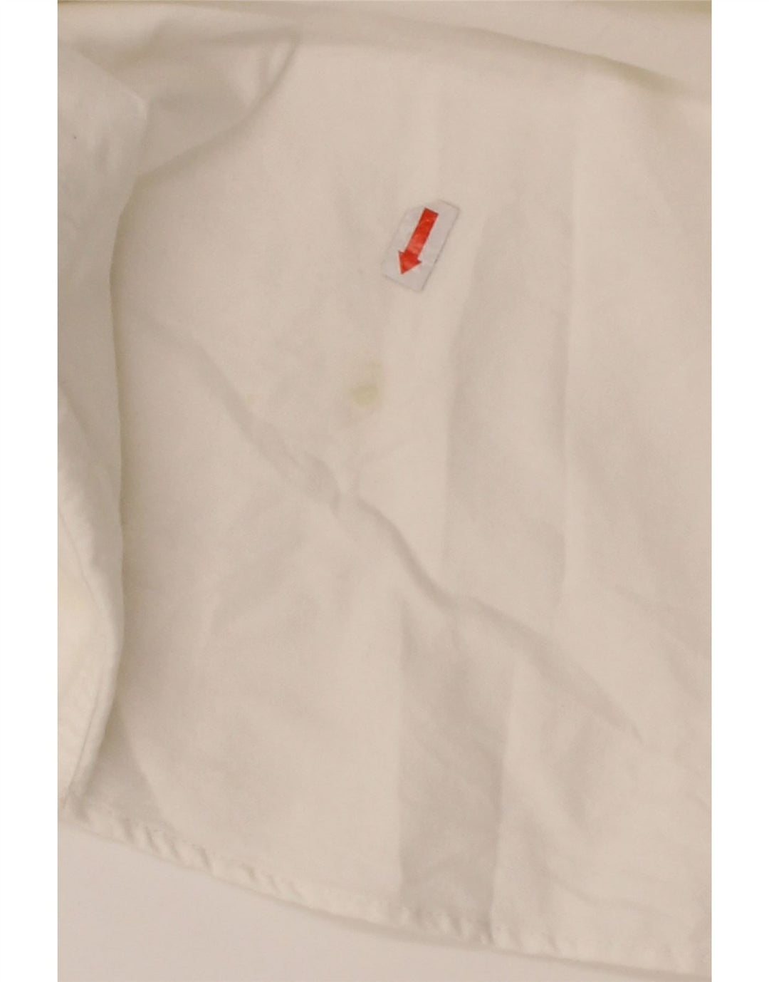 ZARA Mens Relaxed Fit Shirt Medium White Cotton