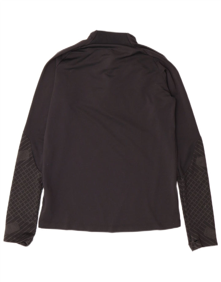 NIKE Haut de survêtement Dri Fit Slim Fit pour garçon 12-13 ans Noir Taille L