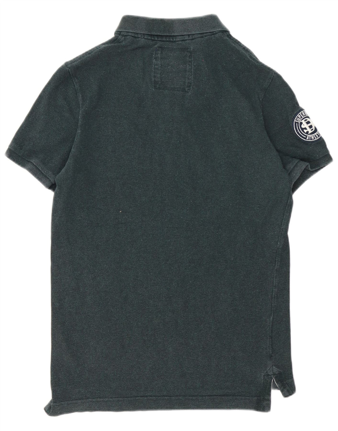 Superdry Polo Graphique Homme Vert Moyen Coton