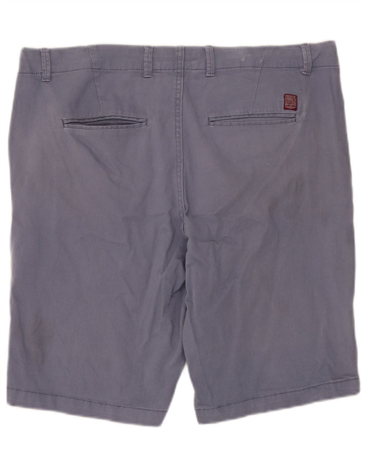 Jack & Jones Short Chino Regular Homme XL W38 Bleu Coton