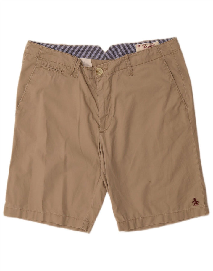 PENGUIN Short Chino Homme Moyen W32 Beige Coton