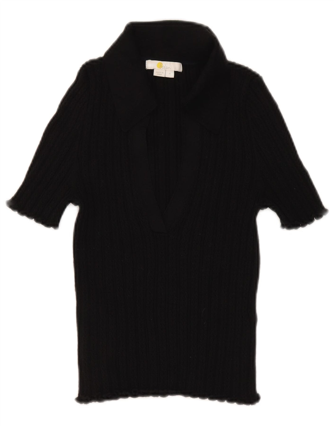 Polo Boden Femme UK 42 Coton Noir Moyen