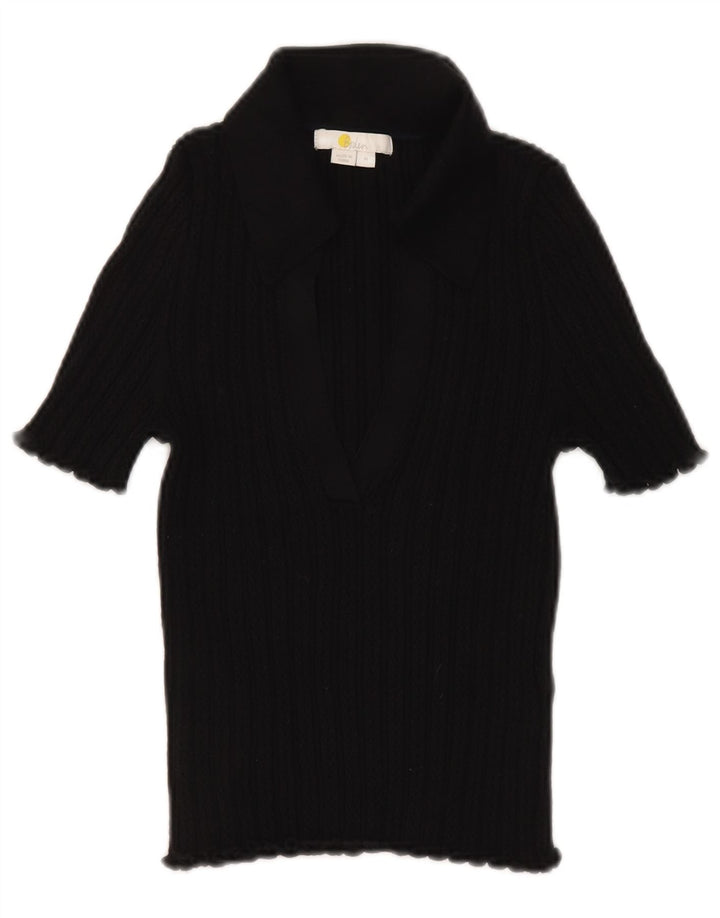 Polo Boden Femme UK 42 Coton Noir Moyen