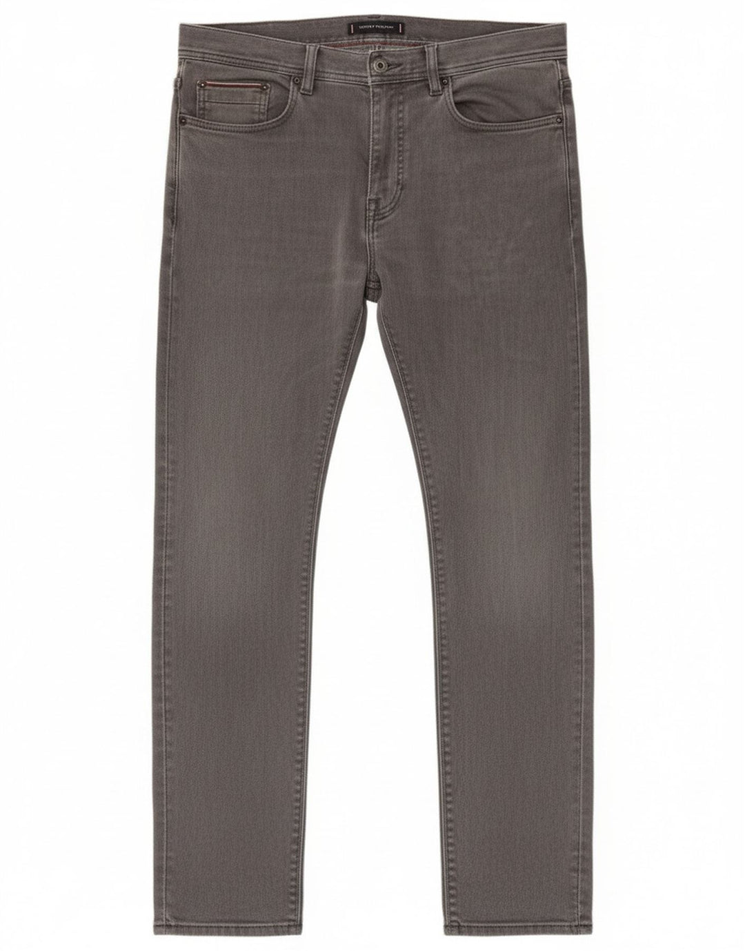 Tommy Hilfiger Jean Slim Bleecker Homme W32 L32 Gris Coton