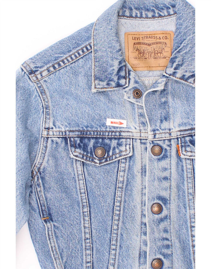Levi's Veste en Jean Garçon 4-5 Ans Bleu