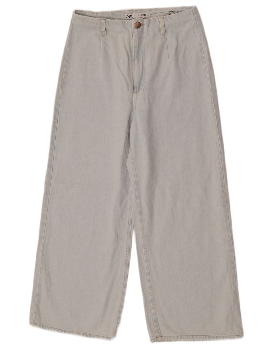 Zara Jean large pour femme EU 40 Medium W30 L26 Bleu