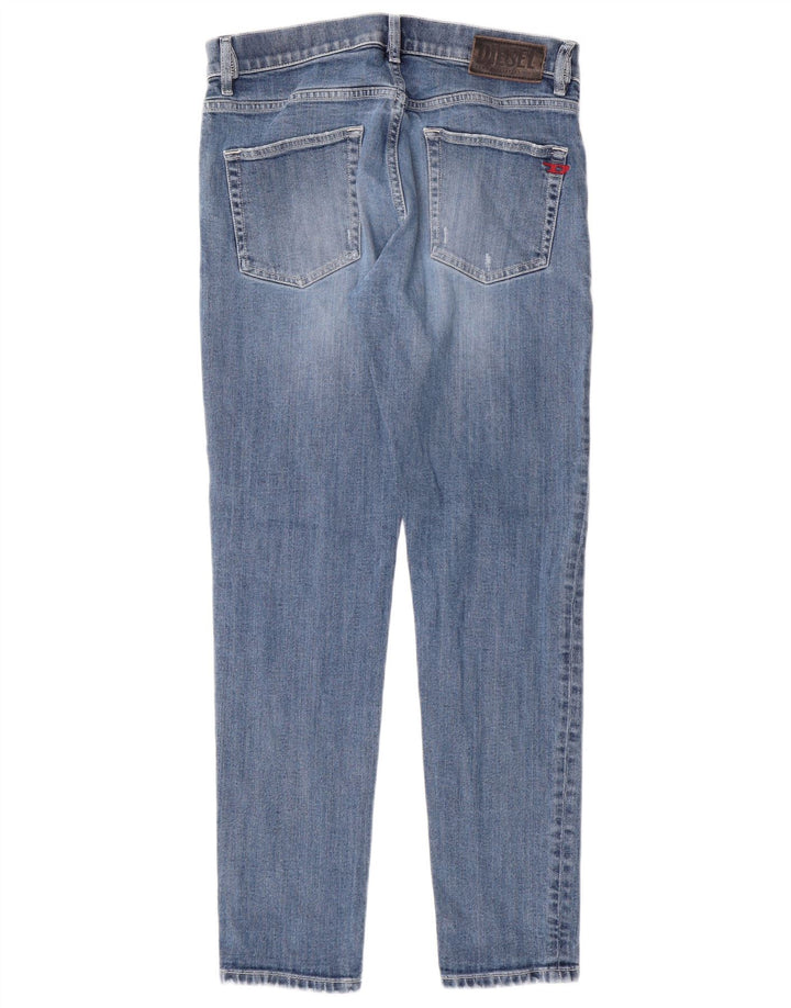 DIESEL Femme D-Strukt Slim Jean W31 L30 Bleu Coton