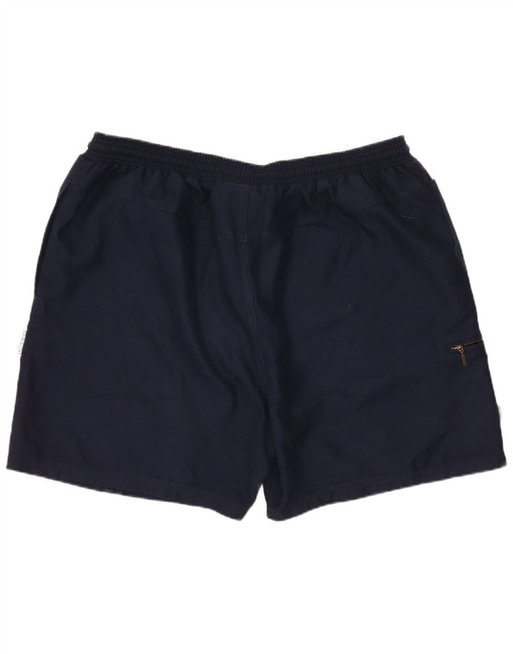 UMBRO Short Cargo Homme Large W34 Bleu Marine Polyester