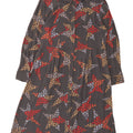 Robe chemise à motif abstrait White Stuff pour femme UK 16 Large Gris Lyocell