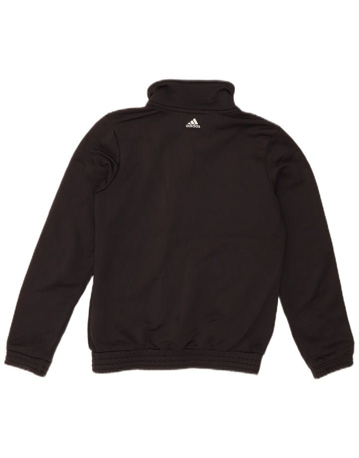 Adidas Veste de Survêtement Graphique Fille 9-10 Ans Noir Polyester