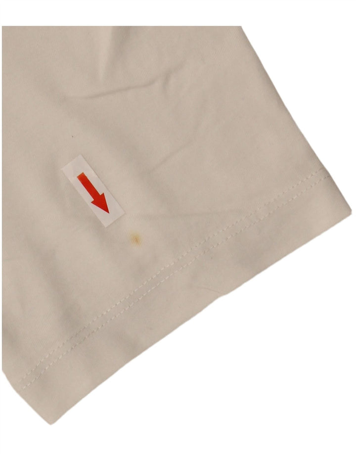 Nike T-shirt graphique pour hommes, petit, en coton blanc
