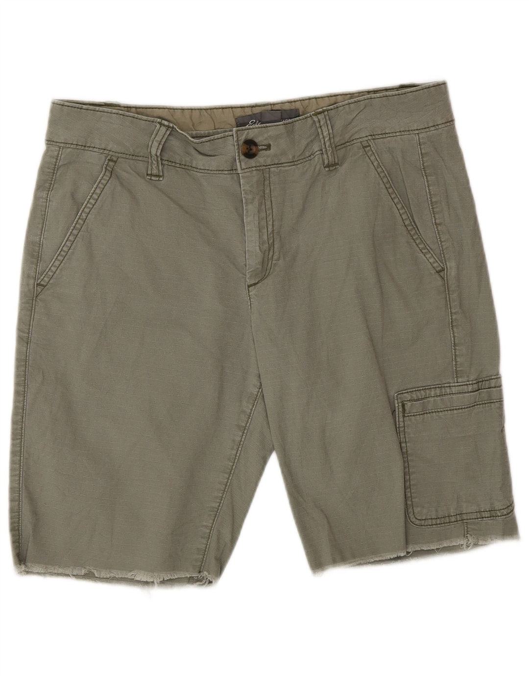 Eddie Bauer Short cargo pour femme US 6 Medium W30 Coton kaki