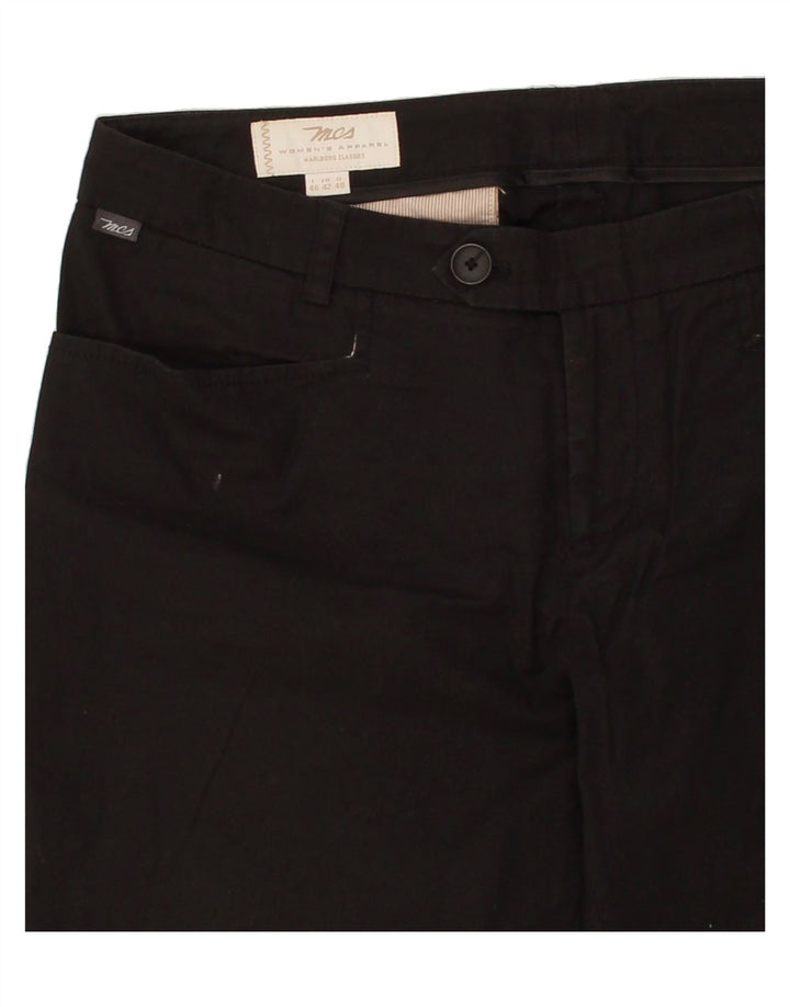 MARLBORO CLASSICS Womens Casual Trousers IT 46 Large W34 L26  Black Vintage Marlboro Classics and Second-Hand Marlboro Classics from Messina Hembry 