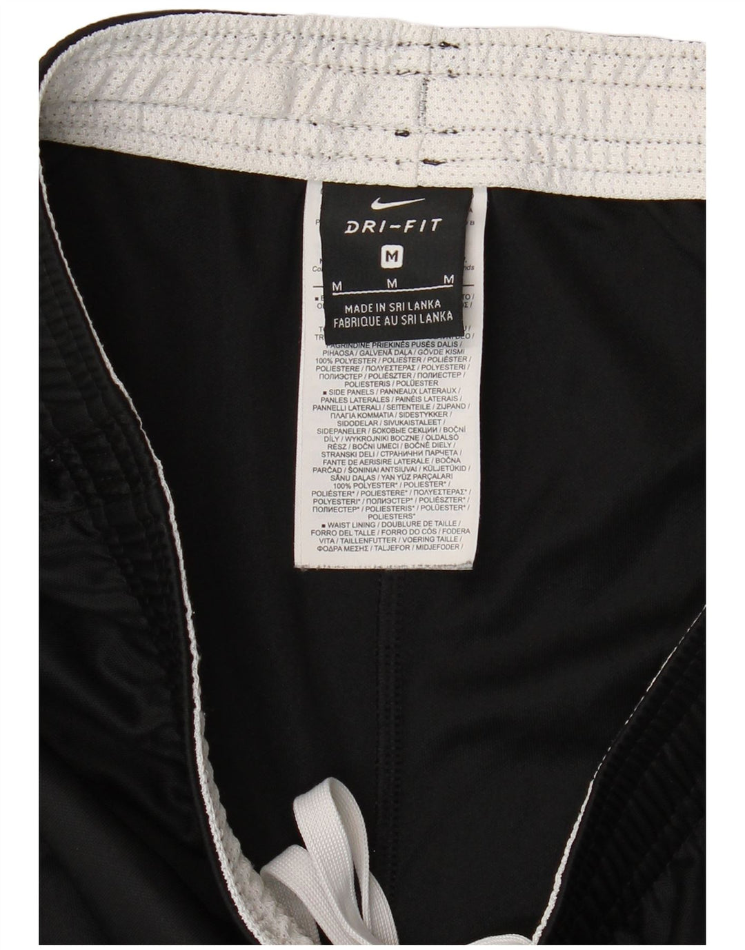 Nike Short de sport Dri Fit pour homme en polyester noir moyen