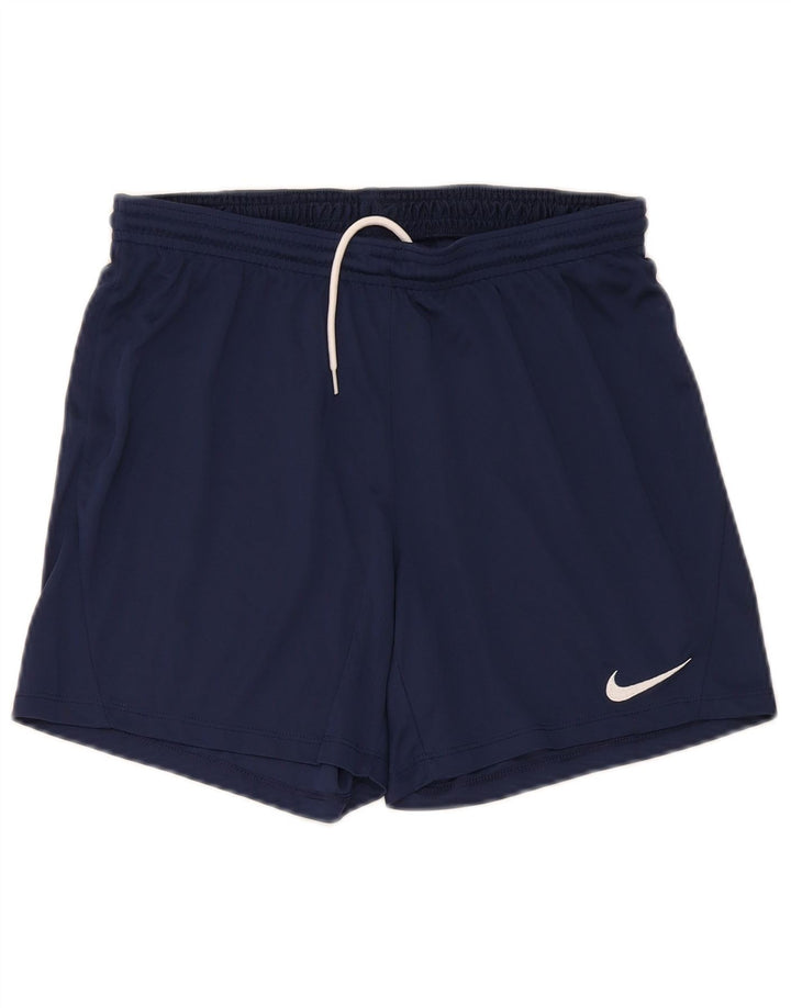 Nike Short de sport Dri Fit pour homme en polyester bleu marine moyen