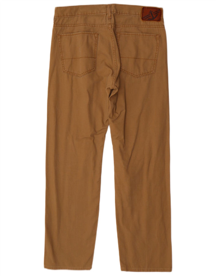 DOCKERS Pantalon Droit Casual Homme W30 L27 Beige Coton