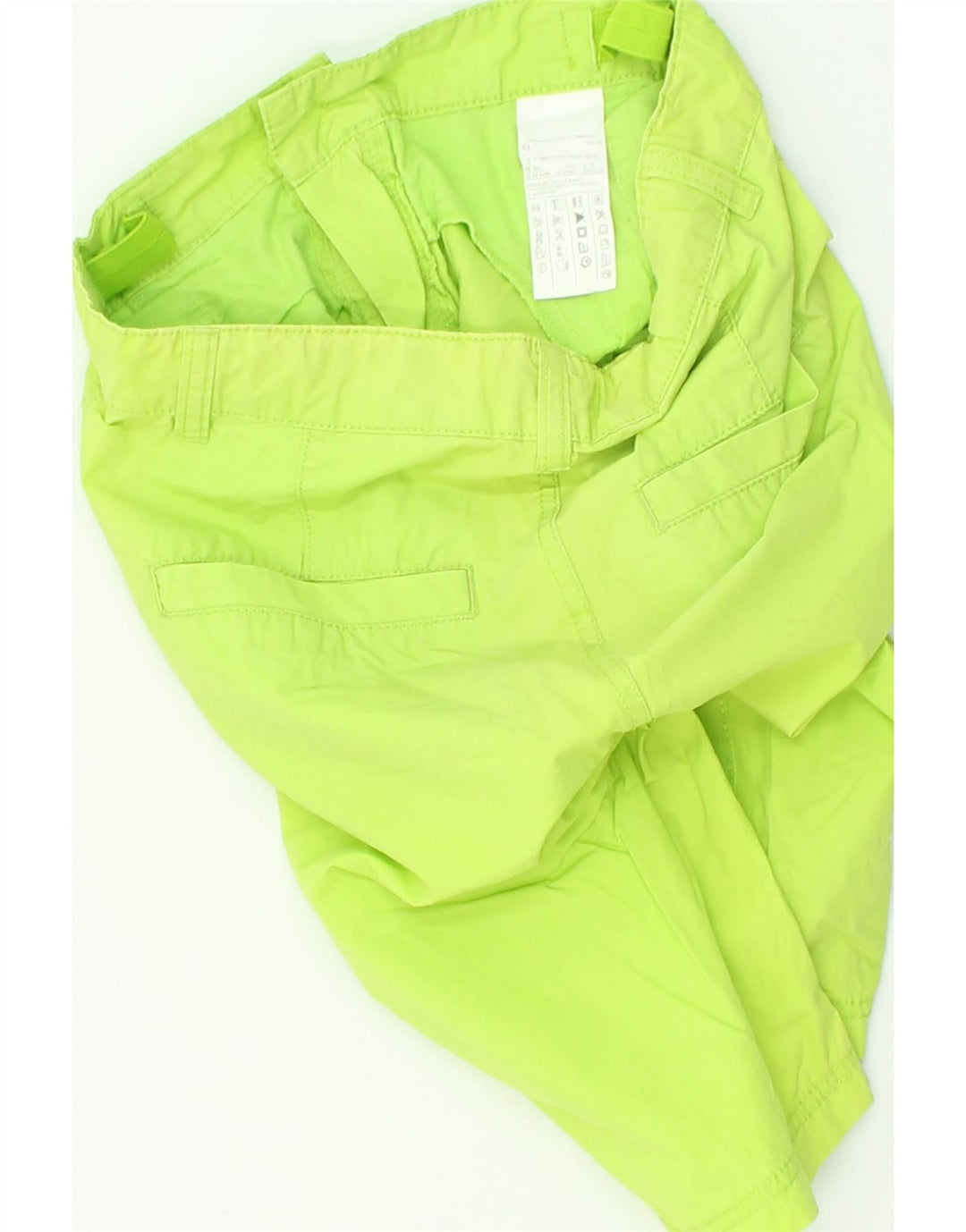 BENETTON Boys Casual Shorts 10-11 Years XL W28 Green Cotton | Vintage Benetton | Thrift | Second-Hand Benetton | Used Clothing | Messina Hembry 
