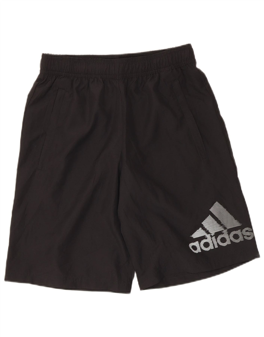 Adidas Short de sport Aeroready Graphic pour homme, petit, noir, polyester