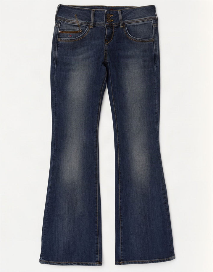 Tommy Hilfiger Jean évasé femme W29 L32 bleu coton