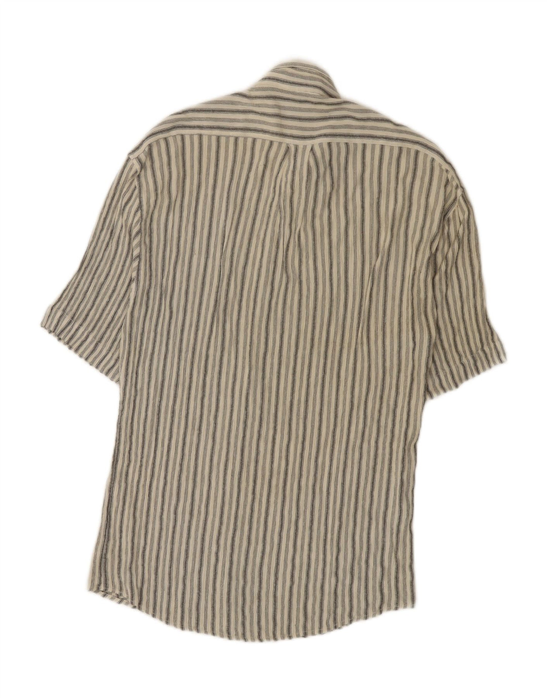 Tipo' S Chemise à manches courtes pour homme Large Gris Rayé