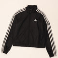 Veste de survêtement Adidas Fille 14-15 ans Noir Polyester