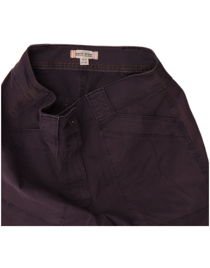 WHITE STUFF Short décontracté pour femme UK 8 Small W27 Violet