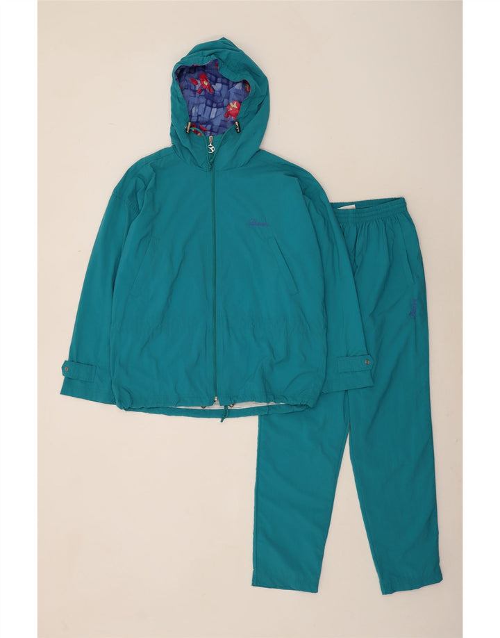 Diadora Survêtement surdimensionné à capuche pour femme UK 14 Bleu moyen Polyamide