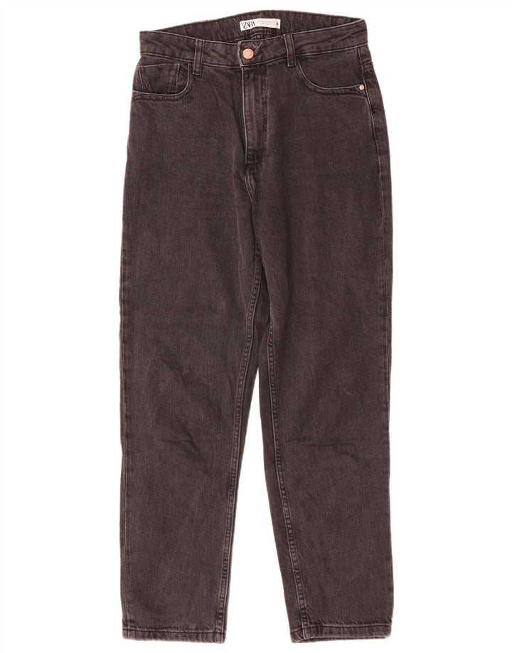 Zara Jean fuselé pour femme EU 38 Small W28 L28 Gris