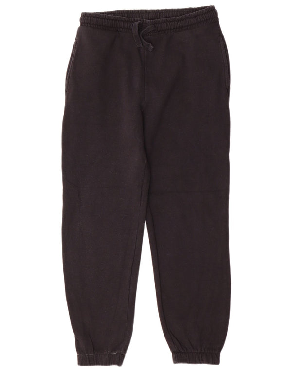 Marks & Spencer Pantalon de Survêtement Garçon 12-13 ans Noir Coton
