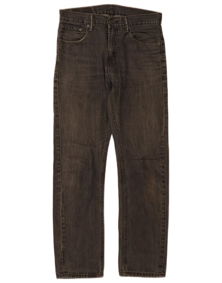 Levi's Jean Droit 513 Homme Gris W30 L30 Coton