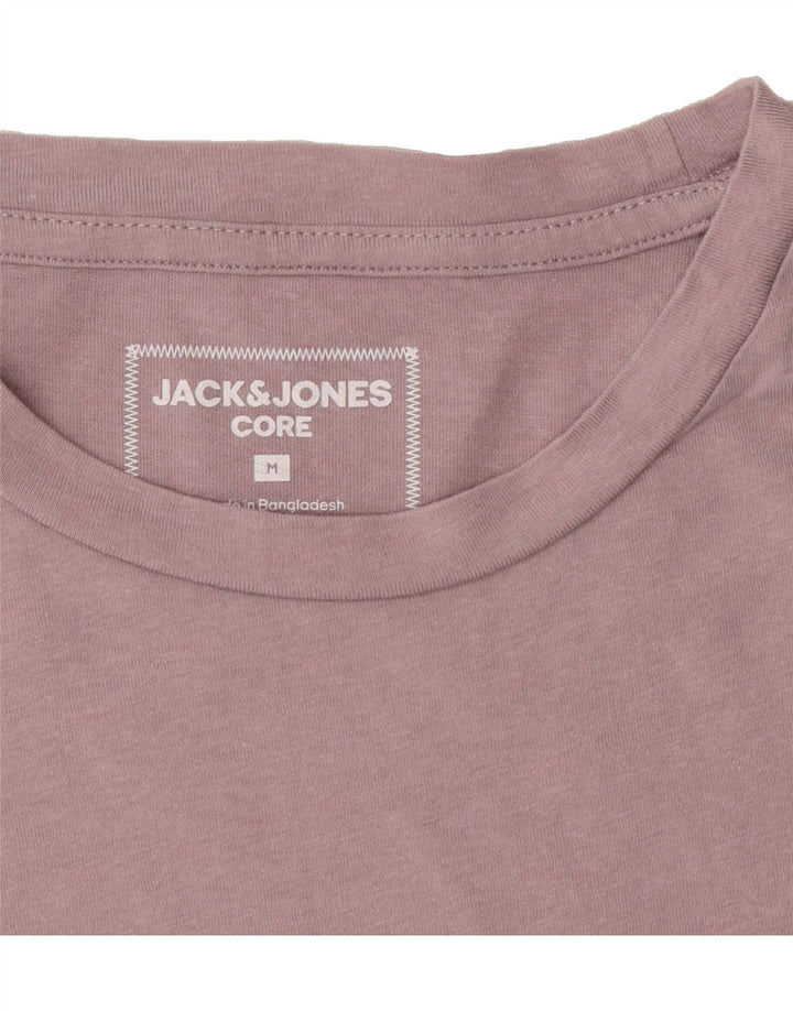JACK & JONES Mens Graphic T-Shirt Top Medium Grey Cotton Vintage Jack & Jones and Second-Hand Jack & Jones from Messina Hembry 