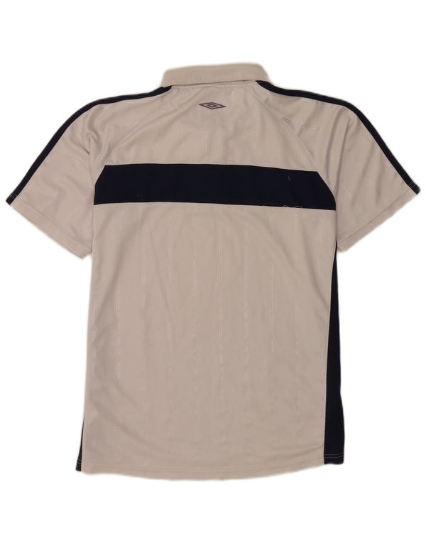 Umbro Polo Homme Blanc Medium Colourblock
