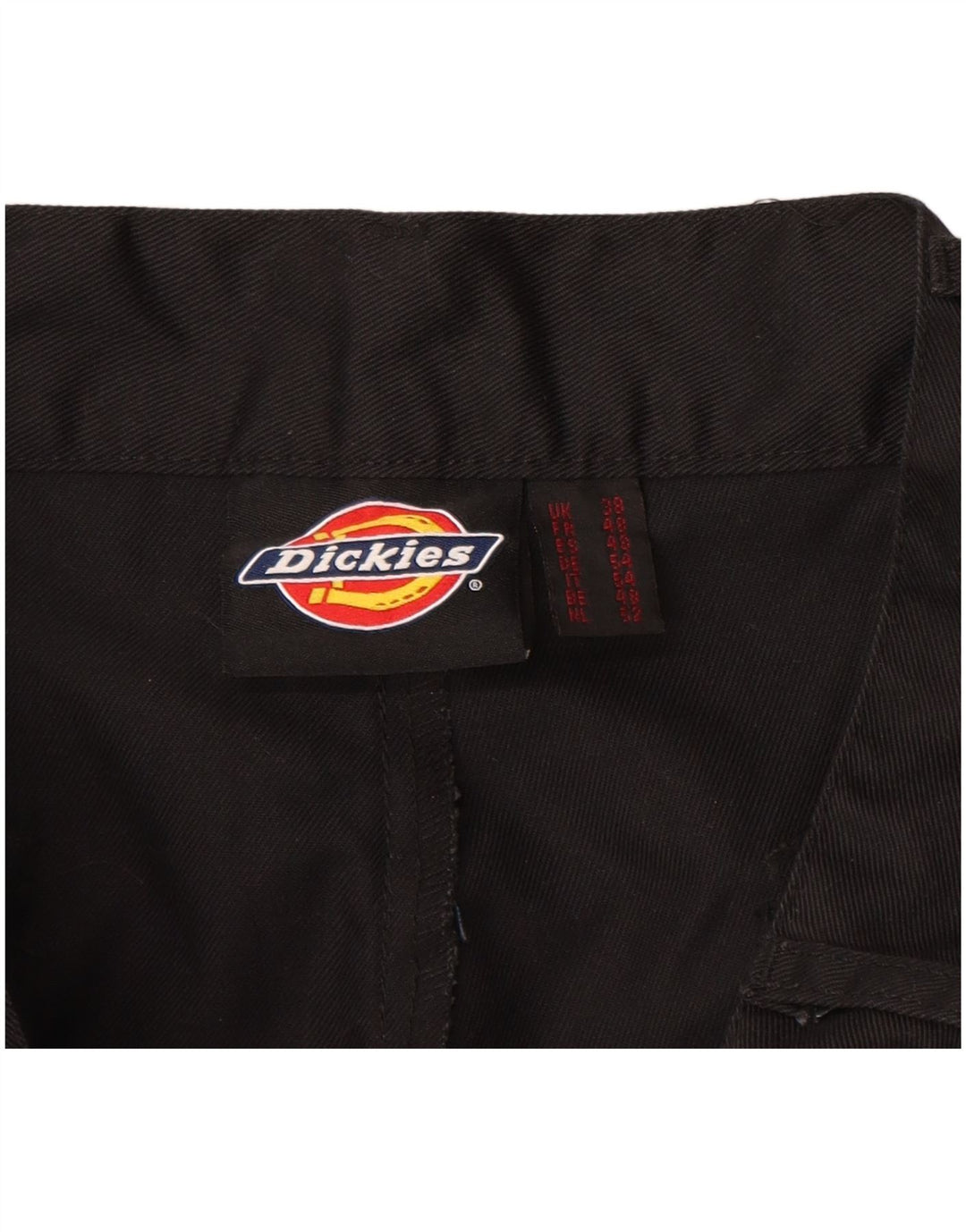 DICKIES Short Cargo Homme W38 XL Noir Polyester