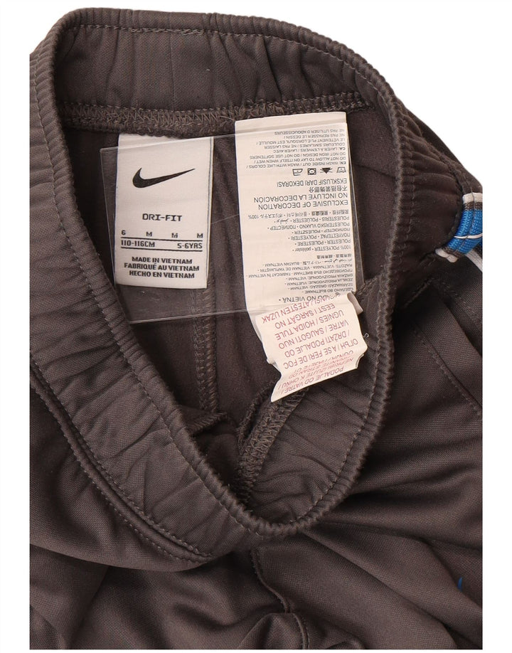 Nike Pantalon de survêtement Dri Fit pour garçon 5-6 ans Gris moyen