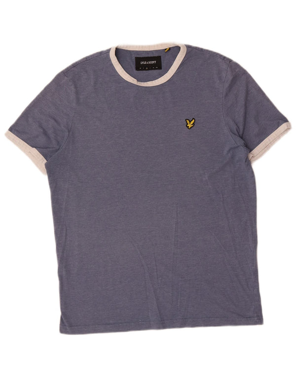 Lyle & Scott T-Shirt Homme Bleu Moyen Polyester