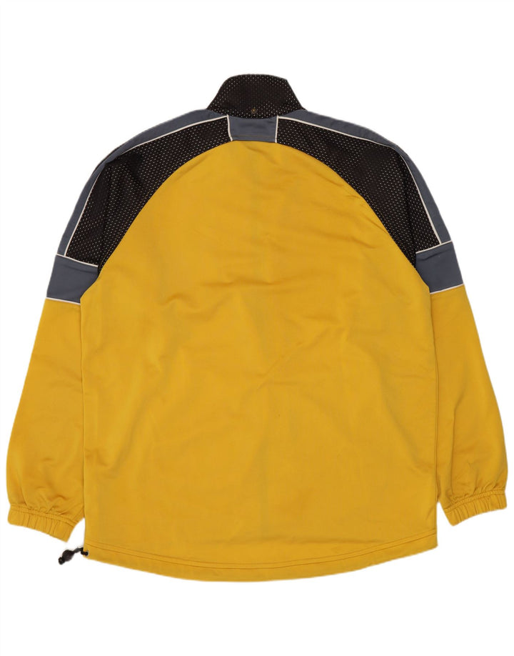 ASICS Veste de Survêtement Graphique Homme Jaune Moyen Colorblock