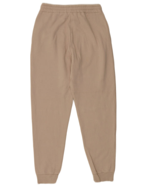 Pantalon de survêtement Zara femme Joggers UK 10 petit coton beige