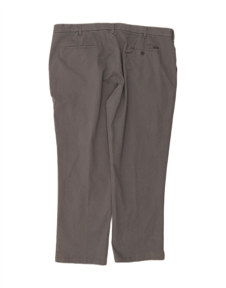 IZOD Mens Pegged Chino Trousers W46 L32 Grey Cotton Vintage Izod and Second-Hand Izod from Messina Hembry 