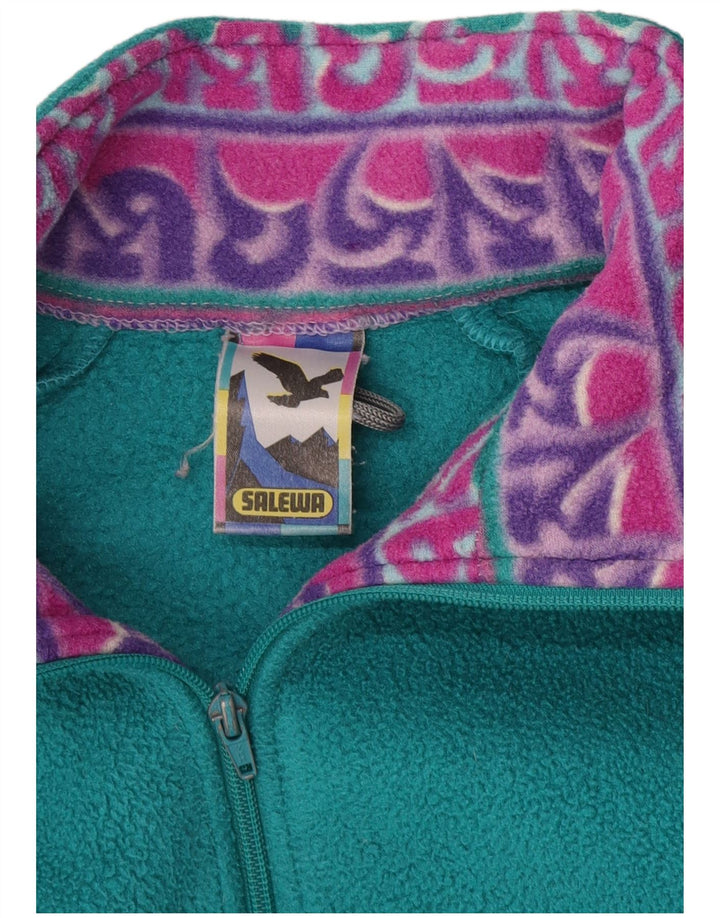 SALEWA Veste Polaire Homme UK 40 Large Multicolore Colourblock Polyester