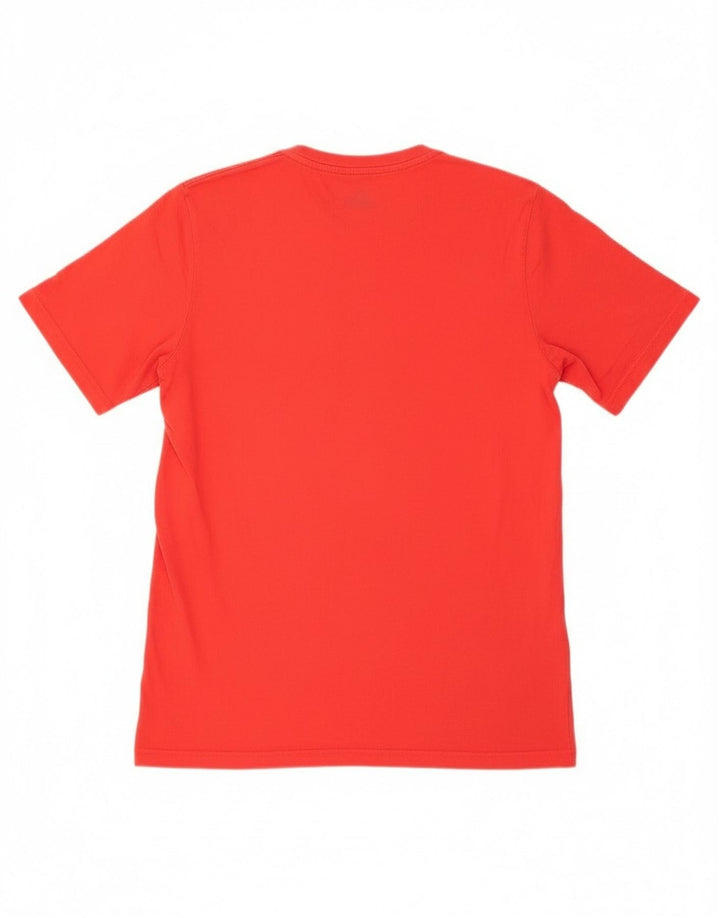 Adidas T-Shirt Graphique Garçon 15-16 ans Rouge Coton