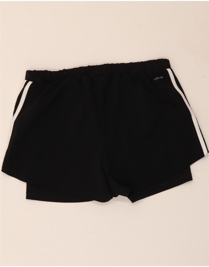 ADIDAS Short de sport Climalite pour femme UK 8/10 Petit Noir Polyester