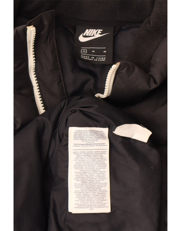 Nike Gilet rembourré pour homme UK 38 Medium Noir Polyester
